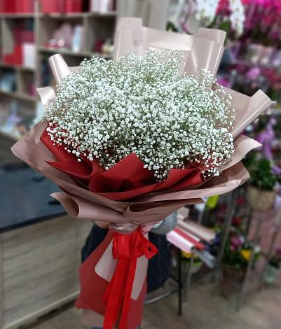 Букет цветов из: Гипсофила в Бурлацком