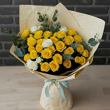 Букет цветов из:  Розы в Бурлацком