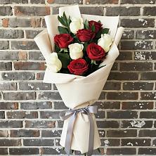 Букет цветов из:  Розы в Бурлацком