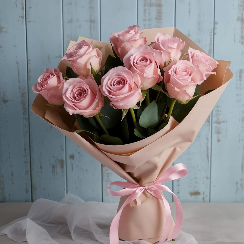 Букет цветов из: Розы в Бурлацком