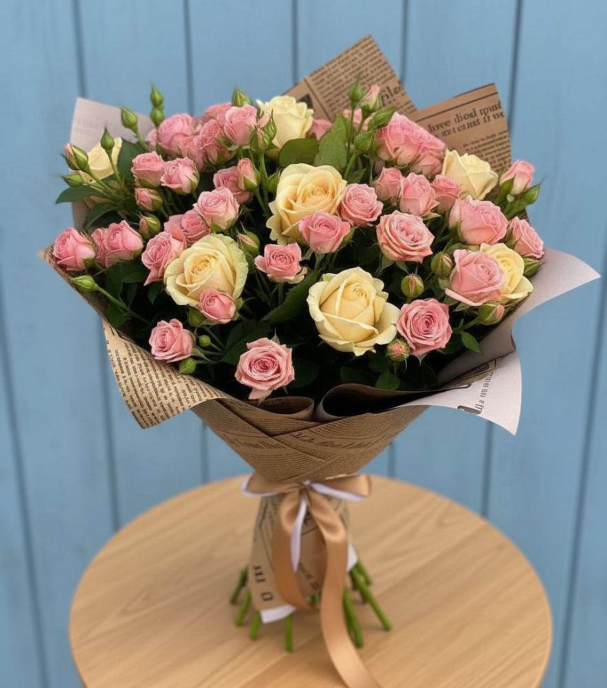 Букет цветов из: Розы в Бурлацком