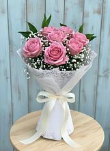 Букет цветов из:  Розы в Бурлацком