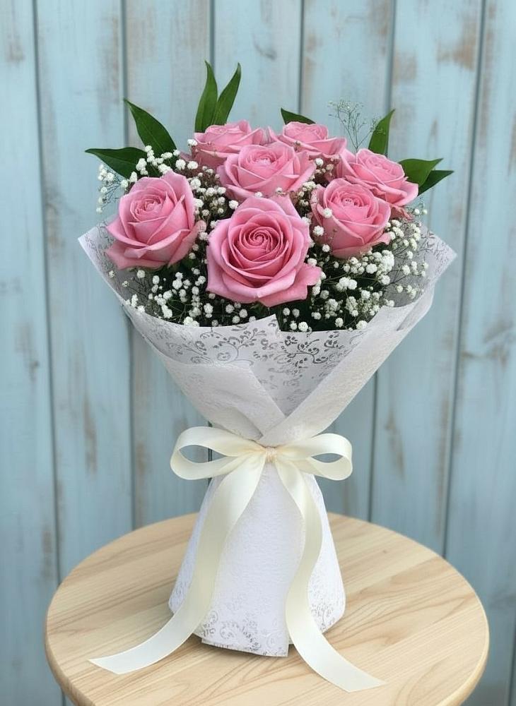 Букет цветов из: Розы в Бурлацком
