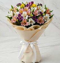 Букет цветов из:  Альстромерии в Бурлацком