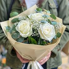 Букет цветов из:  Розы в Бурлацком