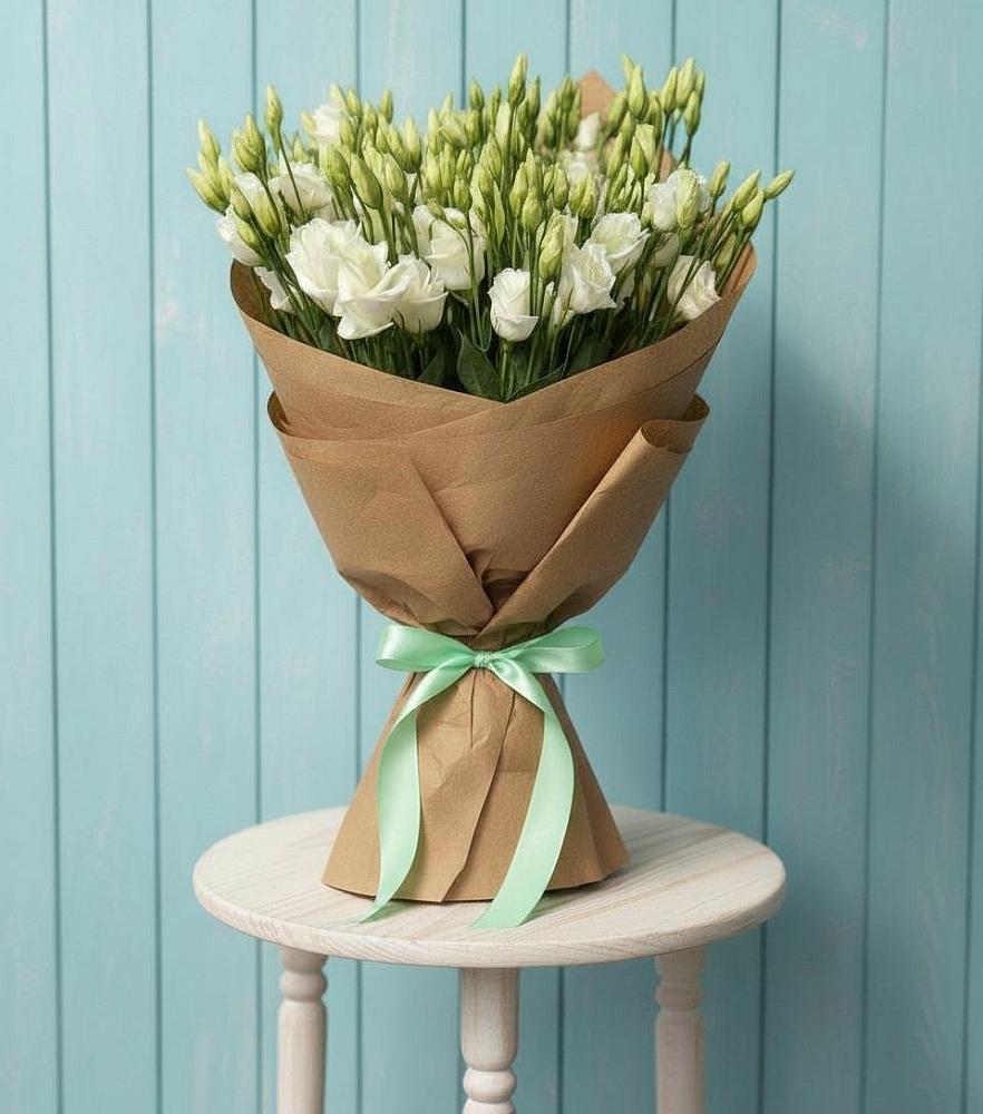 Букет цветов из: Лизиантусы в Бурлацком