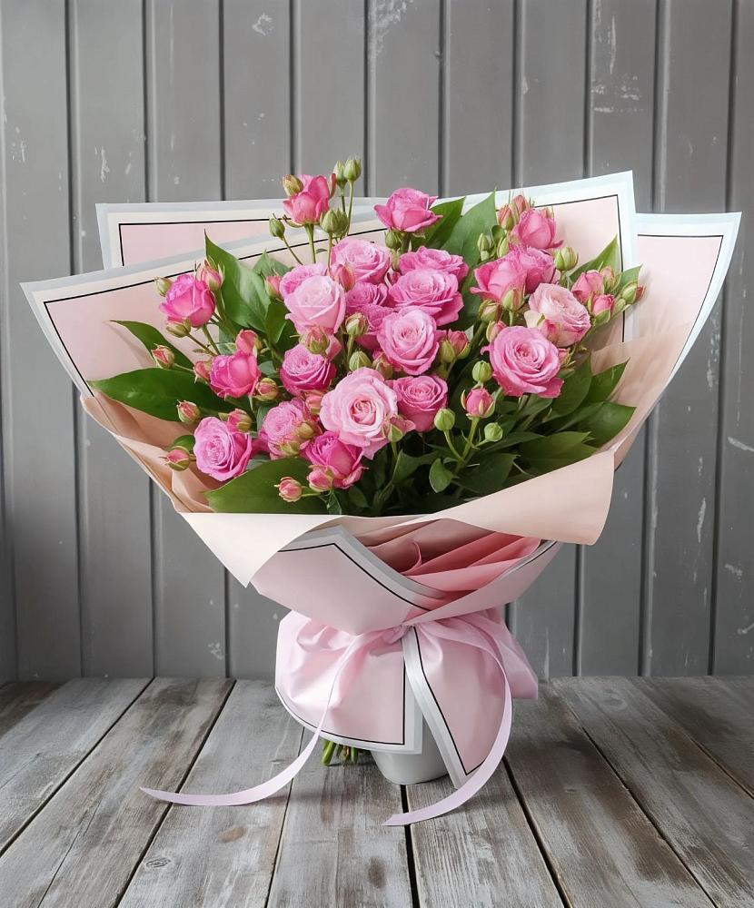 Букет Розовый кустик в Бурлацком