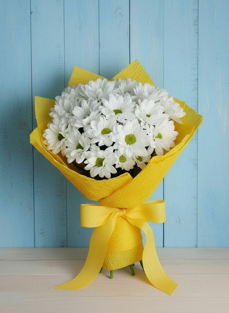 Букет цветов из: Хризантемы в Бурлацком