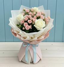 Букет цветов из:  Розы в Бурлацком