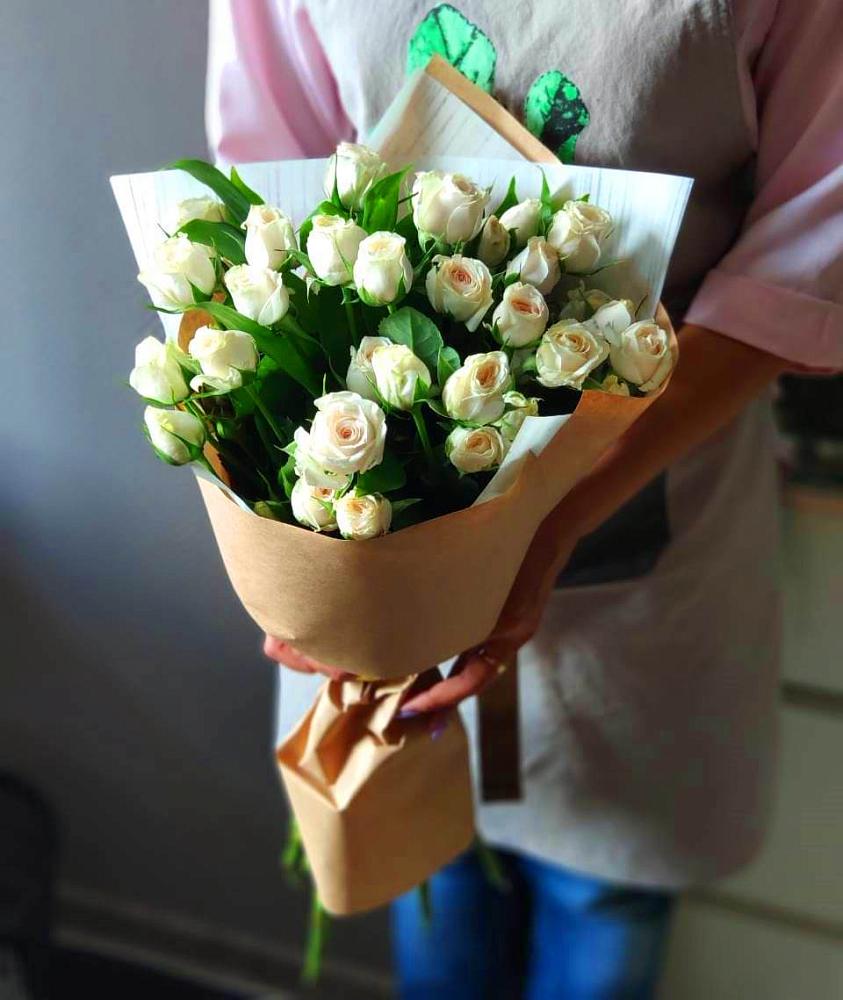 Букет цветов из: Розы в Бурлацком