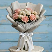 Букет цветов из:  Розы в Бурлацком