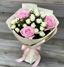 Букет цветов из:  Розы в Бурлацком