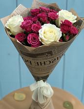 Букет цветов из:  Розы в Бурлацком
