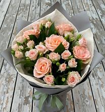 Букет цветов из:  Розы в Бурлацком