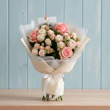 Букет цветов из:  Розы в Бурлацком