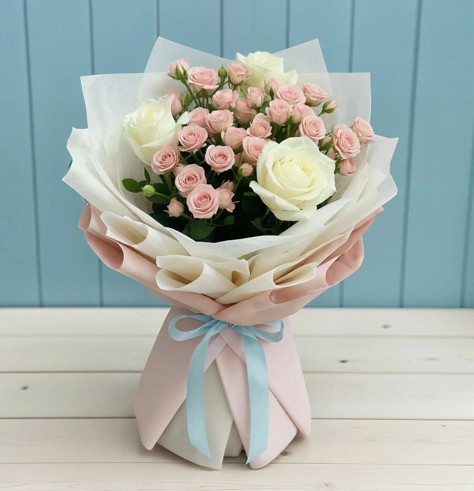 Букет цветов из: Розы в Бурлацком