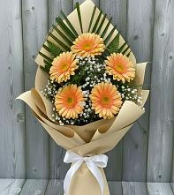 Букет цветов из:  Герберы #REPLACE_PRED# Бурлацком