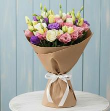 Букет цветов из:  Лизиантусы в Бурлацком