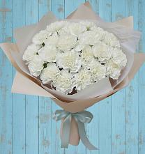 Букет цветов из:  Гвоздики в Бурлацком