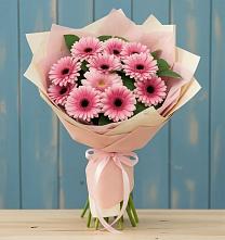 Букет цветов из:  Герберы в Бурлацком