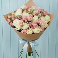 Букет цветов из:  Розы в Бурлацком